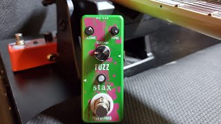 Review amp Demo Stax Fuzz pedal Something all its own or a budget RAT [upl. by Neibart]