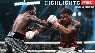 Spence vs Crawford HIGHLIGHTS JULY 29 2023  PBC on Showtime PPV [upl. by Tice]