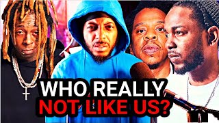 Lil Wayne Gets Disrespected by JAYZ And Kendrick Lamar Fans After Super Bowl Selection THEY NOT US [upl. by Annwahs]