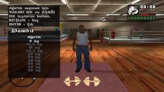 GTA San Andreas Bölüm 3  Öküz gibi kas yaptık ya la [upl. by Kazim569]