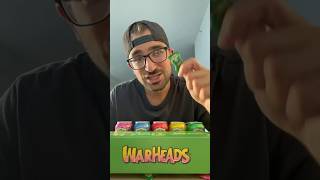 Trying Warheads Sour Green Apple amp Blue Raspberry Sodas or Pop [upl. by Mile299]