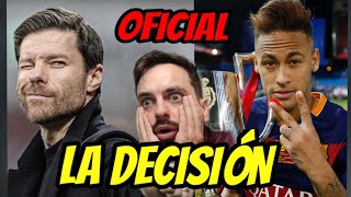 🚨¡¡BOMBAZO OFICIAL XABI ALONSO ¿AL MADRID • NEYMAR al BARÇA • XAVI CONFIRMA DENUNCIAS • FERRÁN [upl. by Paolo]