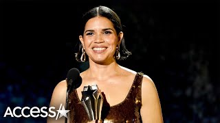 America Ferreras POWERFUL Critics Choice Awards Speech [upl. by Aynek476]