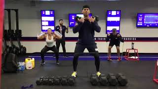 F45 Cupertino Home Workout 4 StrengthPanthers [upl. by Gunning]