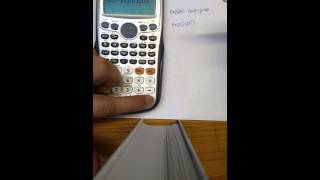 Complex Exponential function using Casio991ES [upl. by Kajdan311]