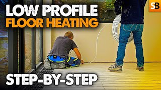 How to Install Low Profile Underfloor Heating  ProWarm LoFlo [upl. by Anirpas]