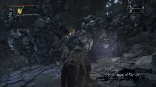 Bloodborne Nightmare of Mensis Get to Second Lamp Save Point [upl. by Jada]