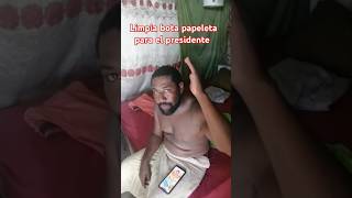 Limpia bota papeleta el más viral para el presidente y su gran trabajo humor shortvideos alofoke [upl. by Nevaed]