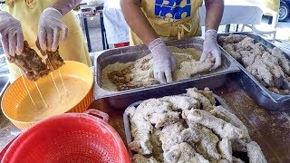 Fried Pork Legs and Fried Snails Italy Street Food [upl. by Anerec274]