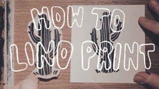 LINO PRINTING  HOW TO [upl. by Sebbie]