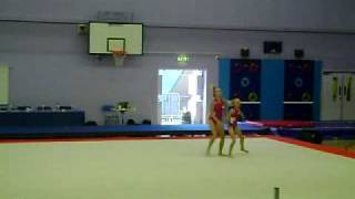 Honiton gymnastics club 1116 pair [upl. by Sema695]