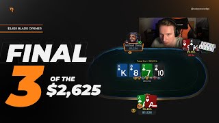 This 2625 FINAL TABLE Is Ridiculous  Twitch Poker Highlights [upl. by Dinnie]