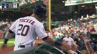 72215 Tucker McHugh guide Astros to 42 victory [upl. by Audly]