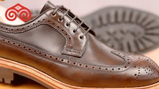 Cordovan Armagnac Longwing Blucher · Carmina Shoemaker [upl. by Gerick64]