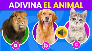 Adivina el ANIMAL por el SONIDO 🐶🔊👂  ¿Cuánto Sabes de Animales 🤔✅ [upl. by Bein]