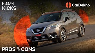 Nissan Kicks Pros Cons and Should You Buy One  CarDekhocom [upl. by Ole958]