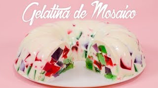 CÓMO PREPARAR GELATINA DE MOSAICO 🍧🌈 RECETA MUY FÁCIL Recién Cocinados [upl. by Anyale]