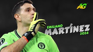 Emiliano Martínez 2024 ● Best Saves amp Pass  HD [upl. by Kcitrap495]