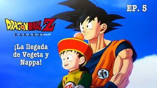 LLEGAN VEGETA Y NAPPA PARA REVENTAR LA TIERRA EP 5 DRAGONBALL Z KAKAROT [upl. by Aunson]