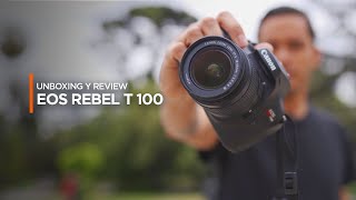 Canon Eos Rebel T100 📷  ¿La cámara para comenzar en fotografía  Review y Test  Español [upl. by Enilatan]