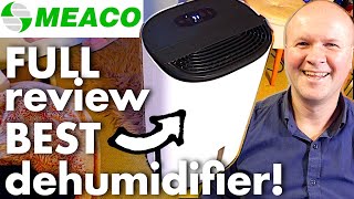 Best DEHUMIDIFIER on Amazon MEACO ARETE ONE 18L dehumidifier and air purifier [upl. by Mairb]