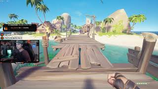 summit1g plays Sea of Thieves Full Stream 123118 [upl. by Brubaker]