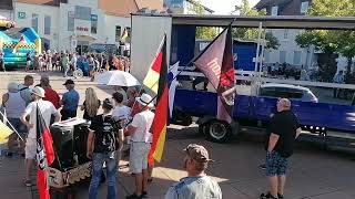 Groß Demo Bernburg Zeit für Veränderungen 10092023 Björn Banane [upl. by Nylarat]