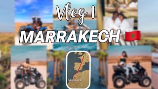 VLOG 1  PREMIER VOYAGE MARRAKECH [upl. by Ymerrej]