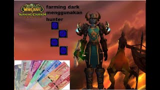 farming dark rune menggunakan hunter gear pvp bahasa indonesia 2khari [upl. by Langham882]