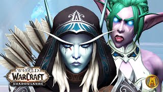 Sylvanas Eternal Punishment All Cutscenes in ORDER  Arthas Death Epilogue WoW Dragonflight Lore [upl. by Drye773]