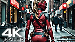 DEADPOOL 3 quotLady Deadpool Revealquot Final Trailer 2024 Deadpool amp Wolverine Movie Clip 4K [upl. by Ecirtnas]