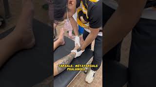 Adjustments on navicular bone talus metatarsals coachaster raknation TarsalTunnelSyndrome [upl. by Aitselec]