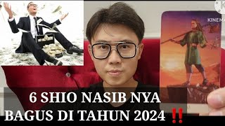 6 SHIO NASIB NYA BAGUS BANGET DI TAHUN 2024 ‼️DI TAHUN NAGA MEMILIKI HOKI BAGUS [upl. by Prima738]