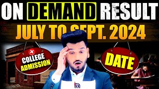 NIOS On Demand 2024 Results Declare Date July to September  Manish Verma [upl. by Timi311]