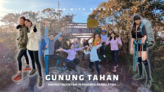 Hiking Vlog  GUNUNG TAHAN via Merapoh 5D4N  2183m  Crystal Mountain ⛰ [upl. by Malita706]