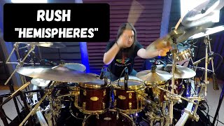 Hemispheres Prelude  RUSH Drum Cover [upl. by Esetal]