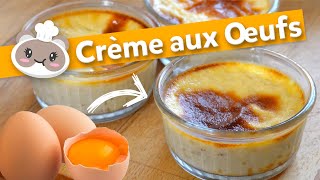 Crème aux oeufs 🥚 FACILE [upl. by Nihcas942]