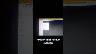 Amazon seller central dashboard youtubeshorts sellercentral amazonbusiness [upl. by Barabbas]