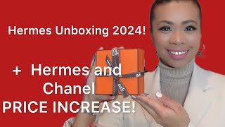 Hermes Unboxing  Price Increases in Chanel and Hermes Handbags [upl. by Engenia820]