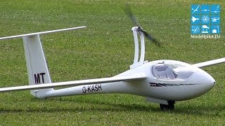 ASH 31 amp ASW 20 ORBIS 20 KTW KLAPPTRIEBWERK RC SCALE GLIDERS DR MARTIN THOMA MODELLTECHNIK [upl. by Enywad322]