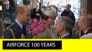 The Centenary of the Royal Air Force Westminster Abbey Ceremonial [upl. by Icats]