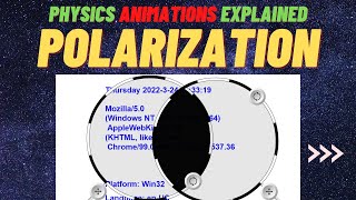 POLARIZATION OF LIGHT  CLASS 11 PHYSICS ANIMATIONS  PHYSICS SIMPLIFIED [upl. by Elamor]