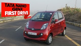 Tata Nano GenX  First Drive  PowerDrift [upl. by Nuhsyar]