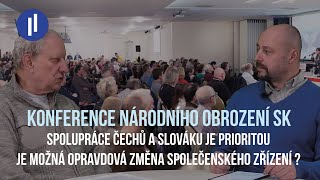 Národní rada obnovy  Konference slovenského národního obrození 18 2 2023 Banská Bystrica [upl. by Noelani]