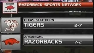 Arkansas vs Texas Southern 12222010 [upl. by Etirugram176]