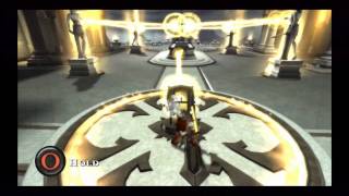 God of War Chains of Olympus Walkthrough Part 15 Temple Courtyard [upl. by Togram]