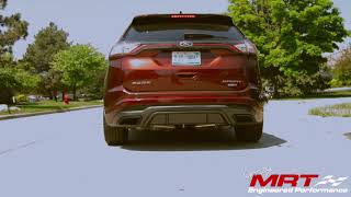 2015  2018 Ford Edge Sport EcoBoost AWD MRT EcoFlow AxleBack Performance Exhaust System 91E [upl. by Wenoa]