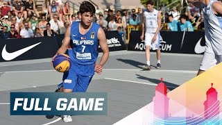 Kazakhstan v Philippines  Full Game  2015 FIBA 3x3 U18 World Championships  3x3 Basketball [upl. by Ajnos]