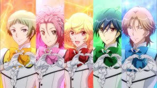 Binan Koukou Chikyuu Boueibu Love  Transformations HD [upl. by Theodora]