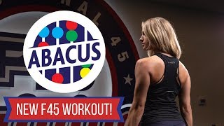 ABACUS  New F45 Training Cardio Workout [upl. by Kerat]